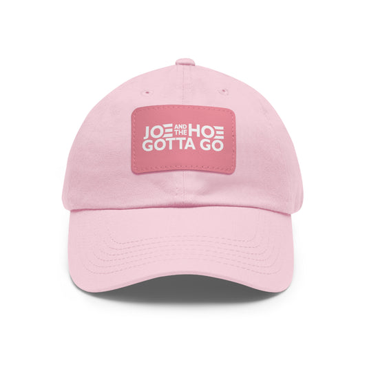 'JO & THE HO" Dad Hat with Leather Patch